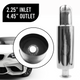 Concept D 2.25" Polished Stainless Muffler
