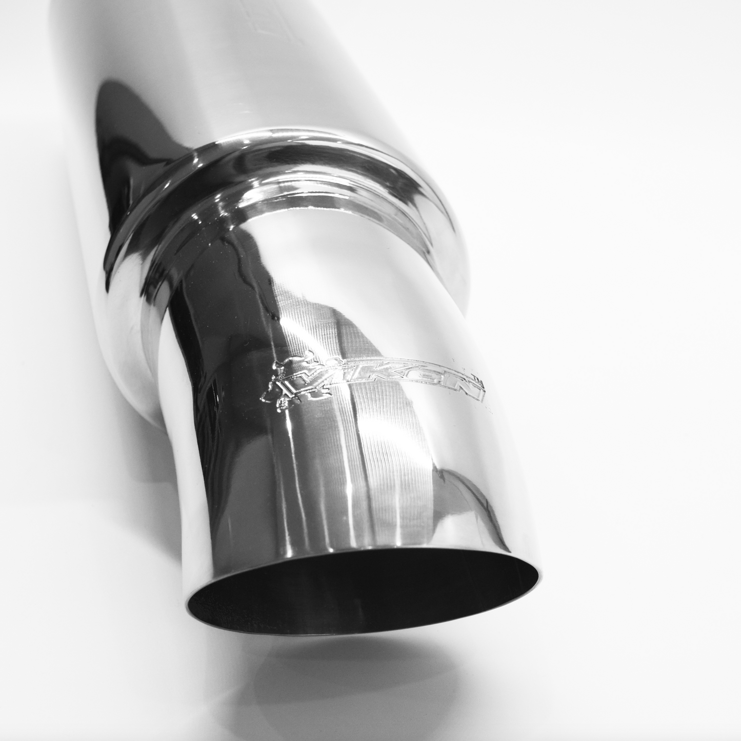 Concept D 2.25" Stainless Steel Polished Muffler *Offroad Use Only*